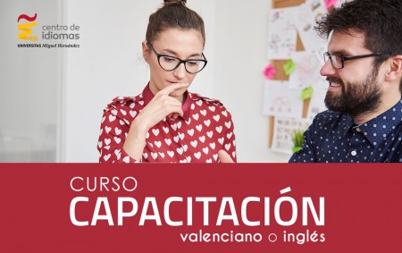 Capacitación valenciano inglés Centro de Idiomas UMH