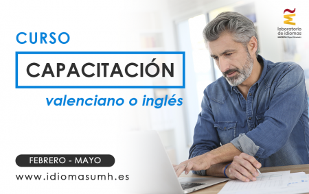 Capacitación UMH inglés y valenciano